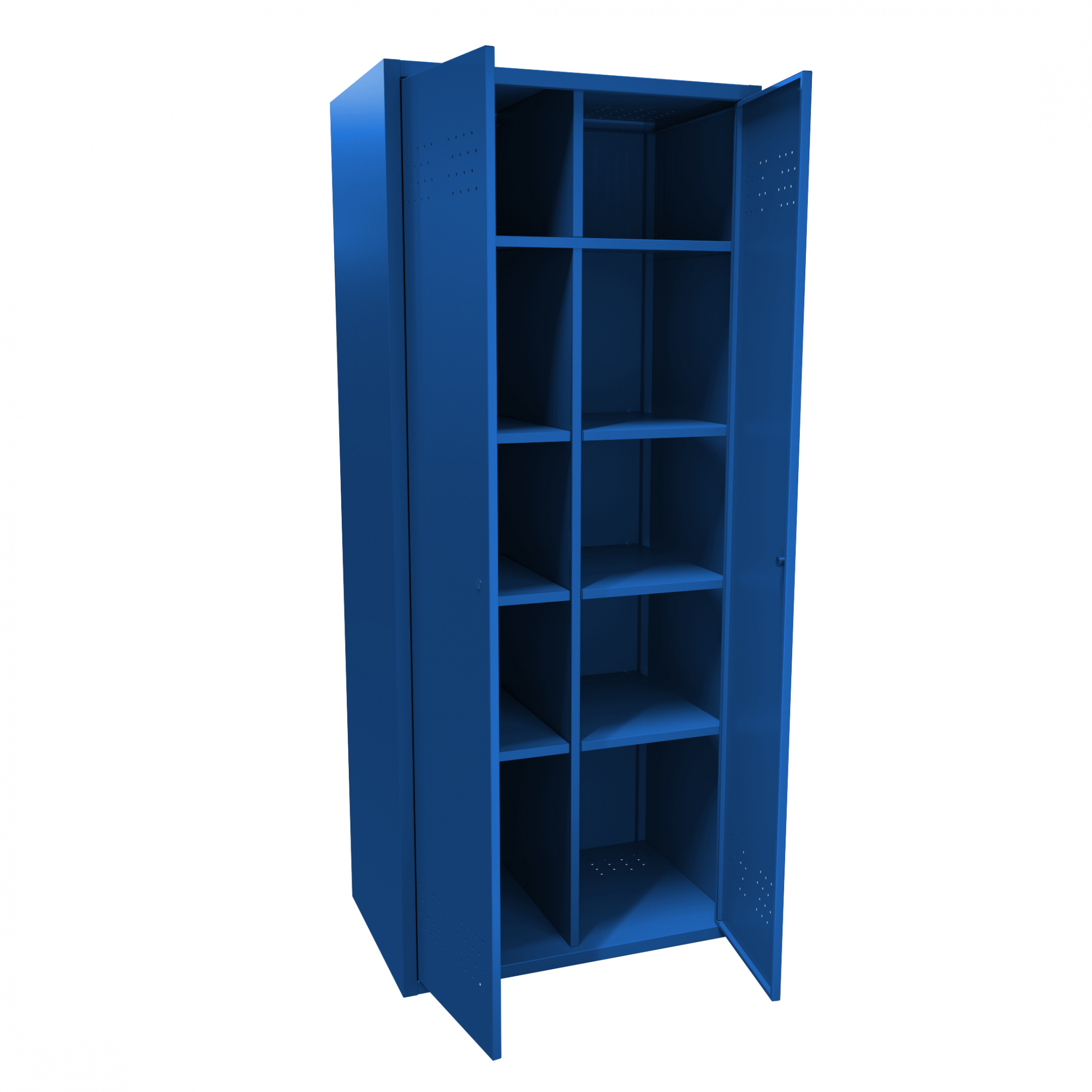 Шкаф для документов 1830х775х500 мм, цвет Синий (RAL 5010)