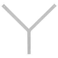 Сварной Y-образный кронштейн для монтажа АКЛ оцинкованный из плоской полосы