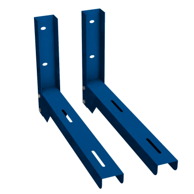 Кронштейны стальные 400х655 мм, цвет Синий (RAL 5010)